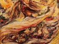 1 Огненный танец, 2011 г., холст, масло, 90х70